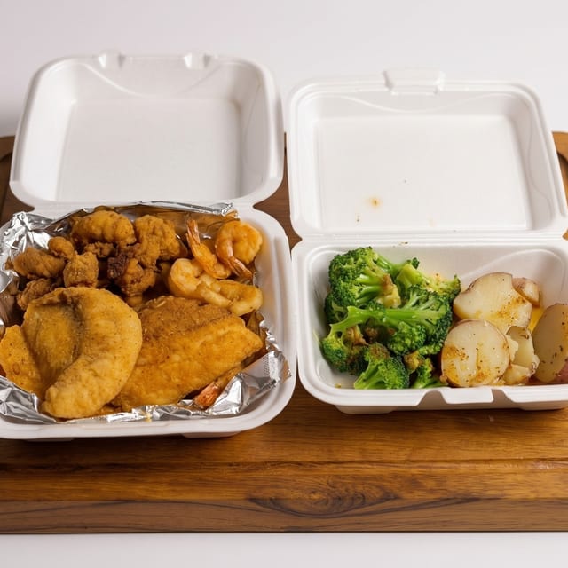 Seafood Sampler.